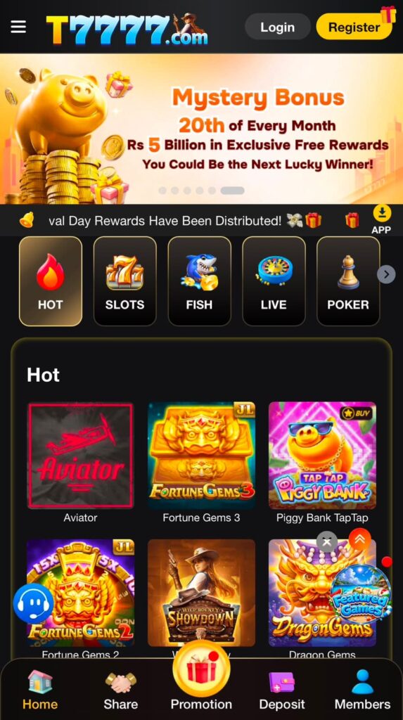 T7777 Game